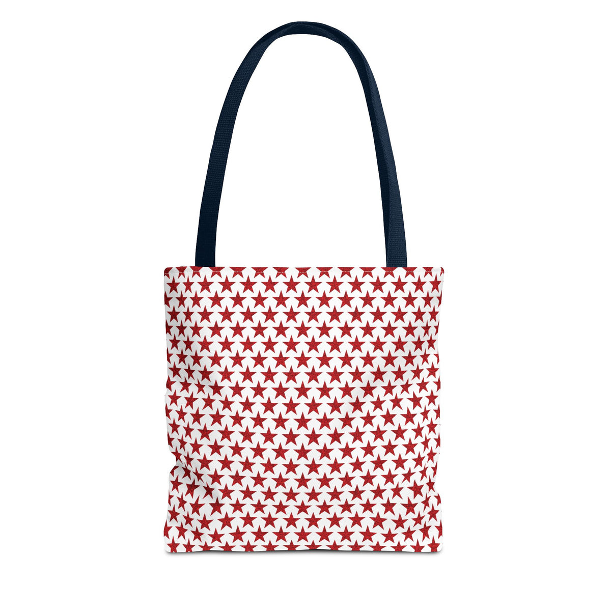 Star-Spangled Sparkle Tote Bag - Carry a Burst of Patriotic Sparkle! Available in 3 sizes.