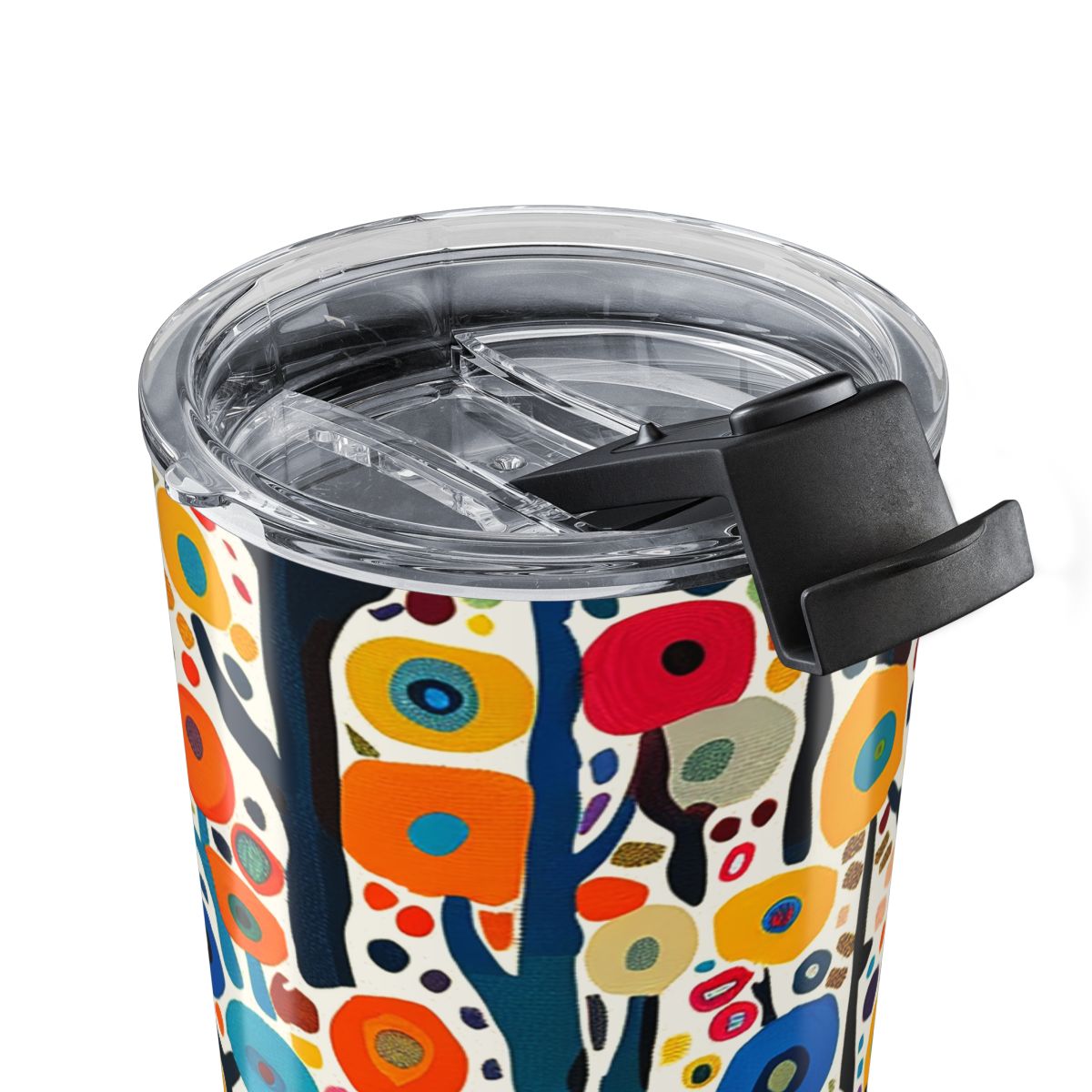 Poppy Forest insulated tumbler close-up