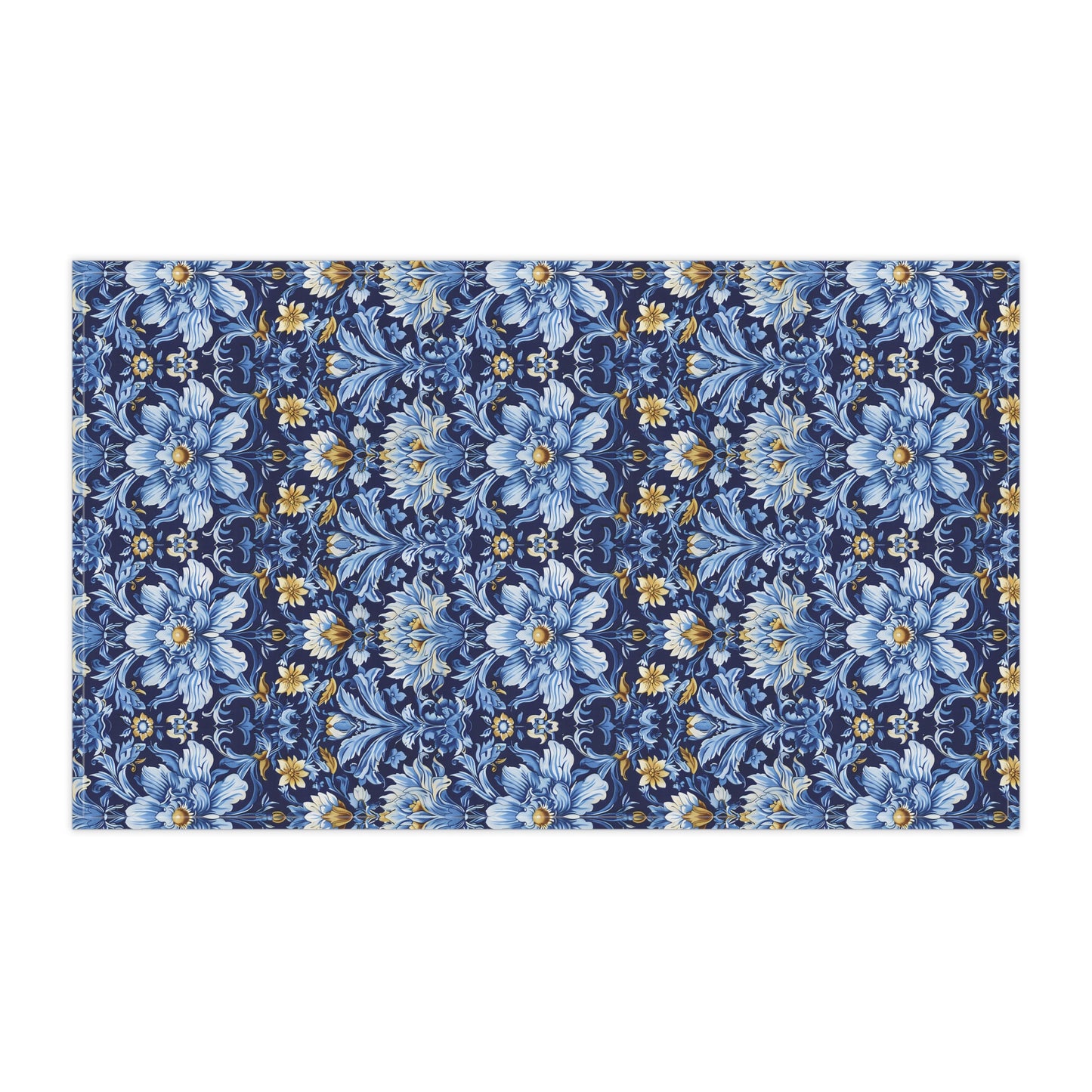 British Heritage Floral Kitchen Towel - Cotton Twill - 18" x 30"