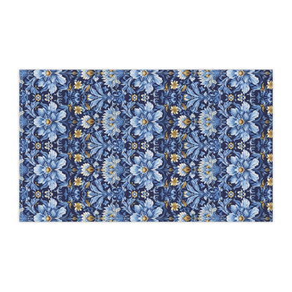 British Heritage Floral Kitchen Towel - Cotton Twill - 18" x 30"