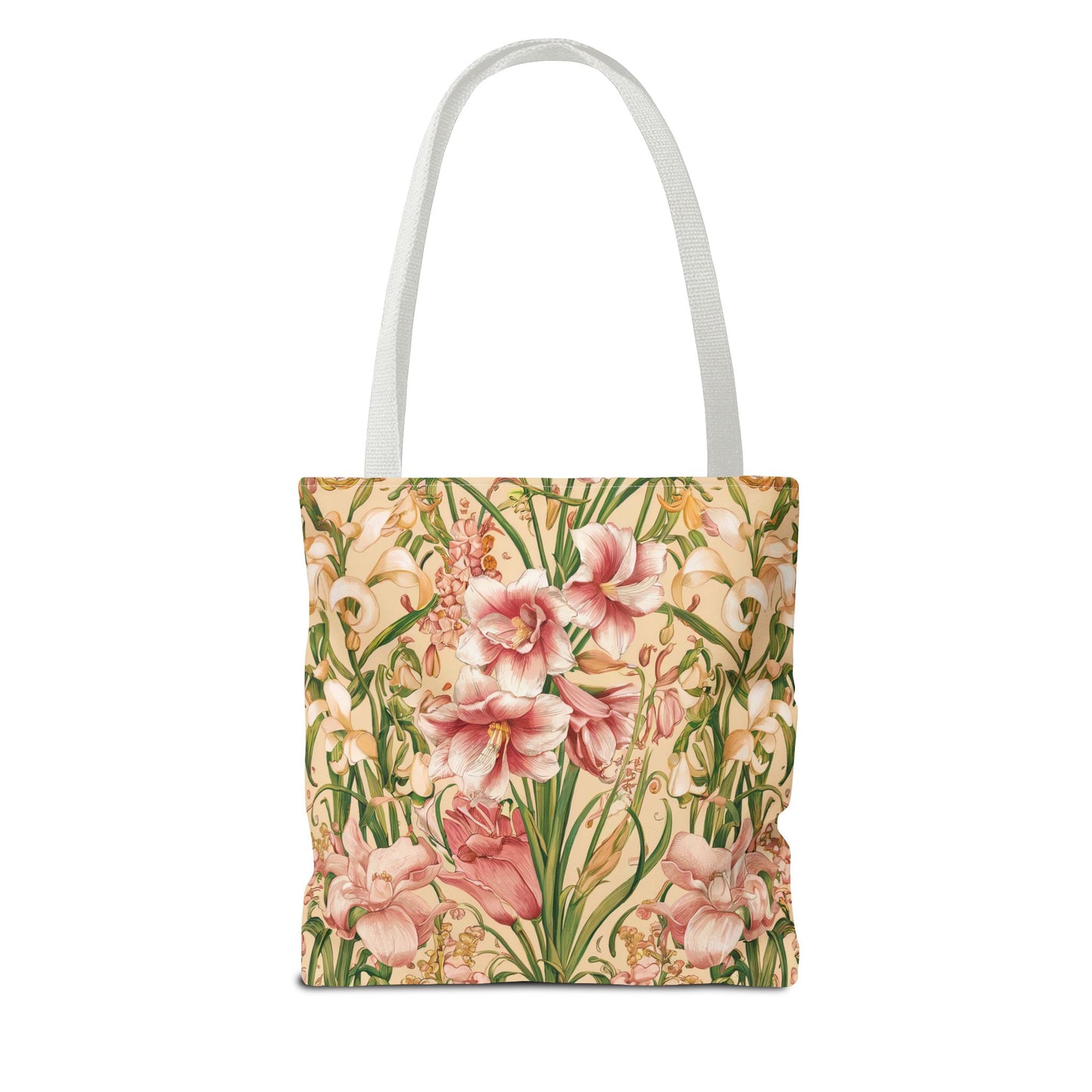 Star Lilies Enchantment Tote Bag - Carry Elegance and Charm Wherever You Go! Available in 3 sizes.