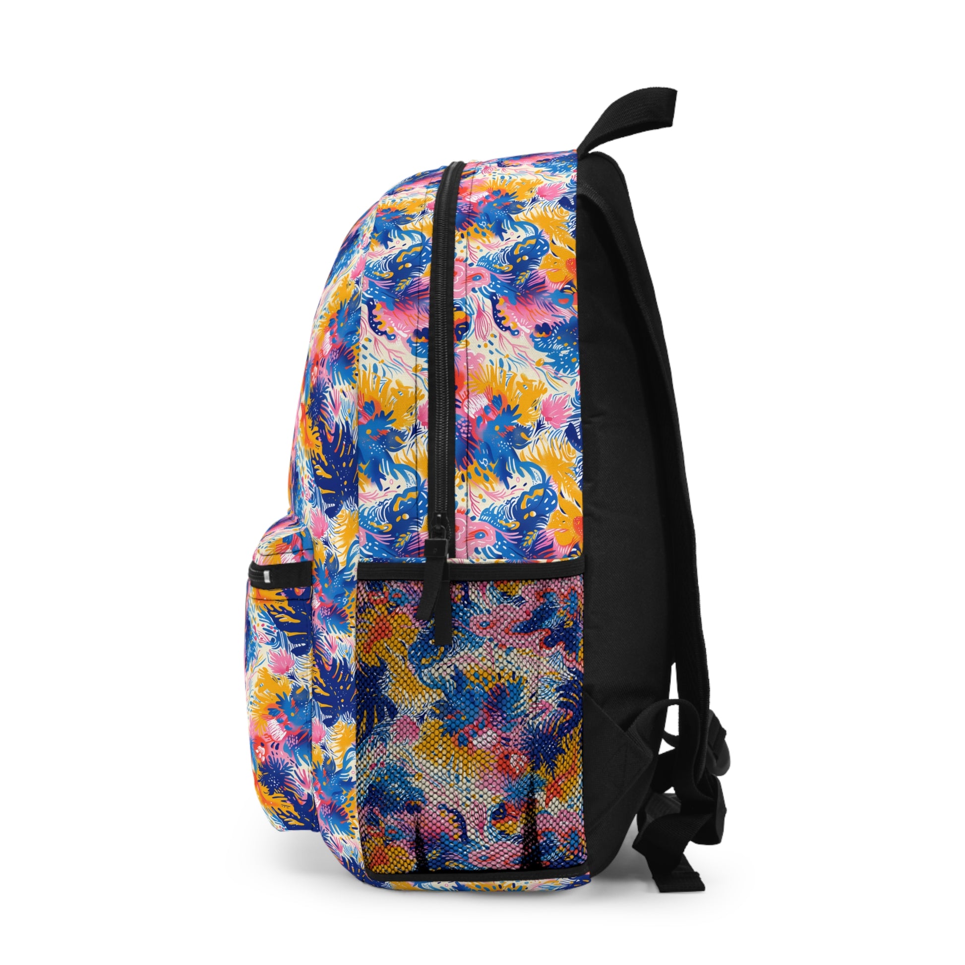 Splatter Blossom Backpack - Unleash Your Creative Side with the Splatter Blossom Backpack—Where Art Meets Function!
