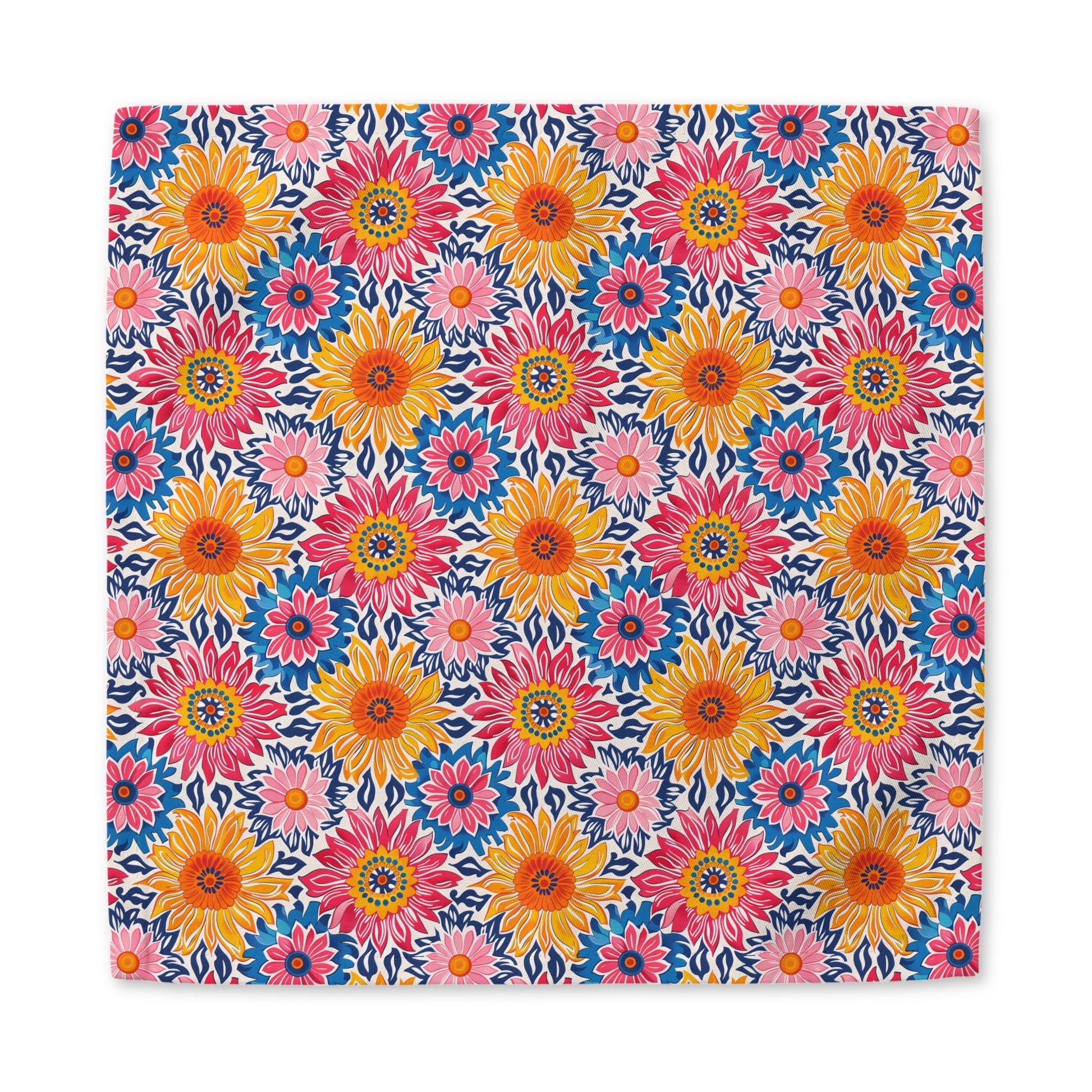 Sunsplash Petals cotton twill napkin