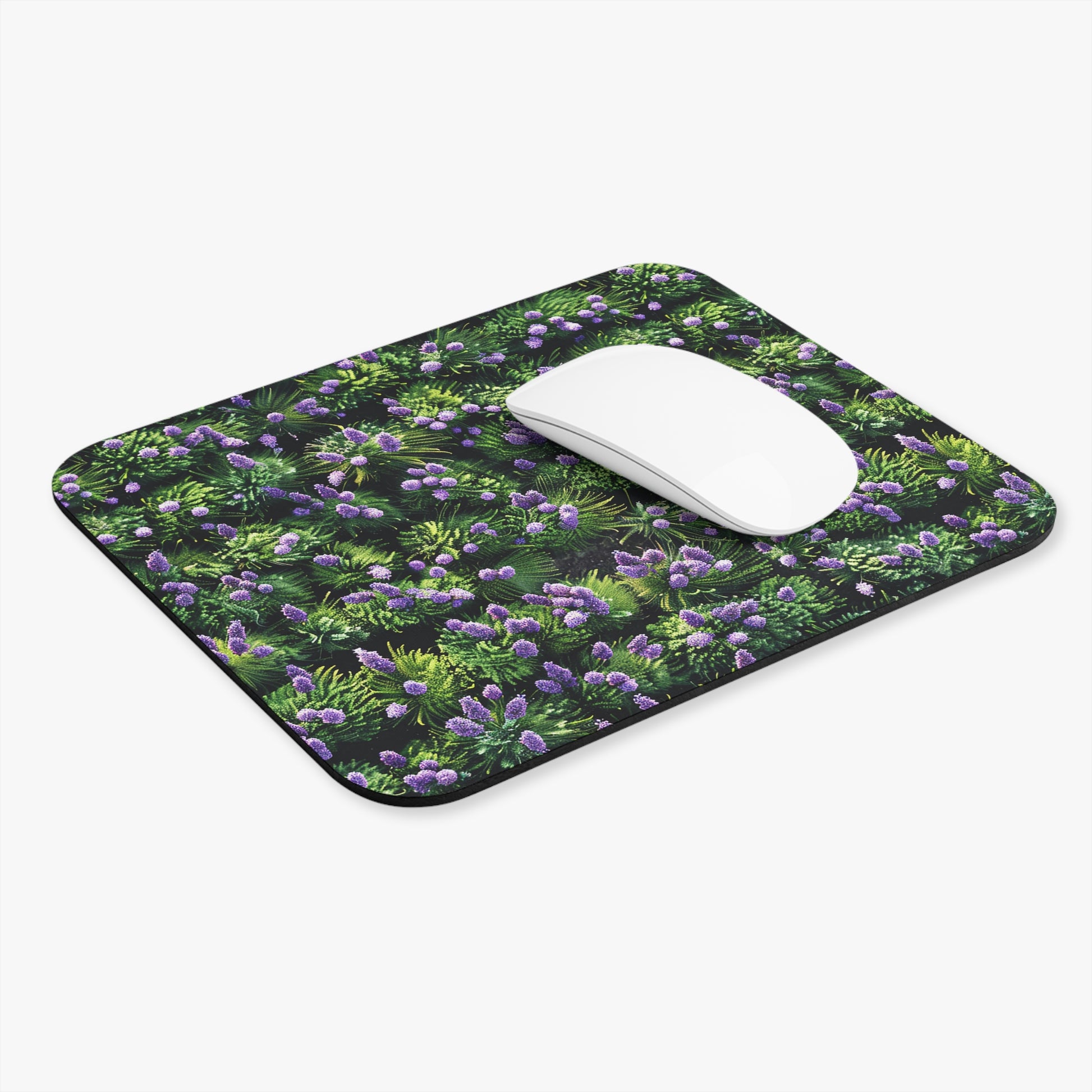 Lavender Dreamscape Mouse Pad - Experience Serenity with Every Click.