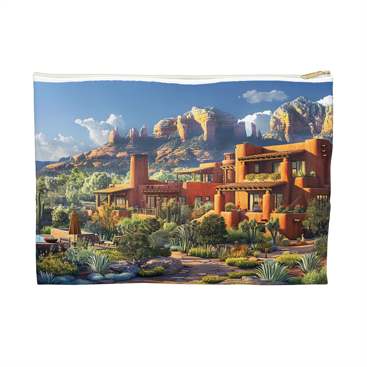 Dreams of Sedona Accessory Pouch - Carry a View of Sedona with You in Your Travels! Available in 2 sizes.