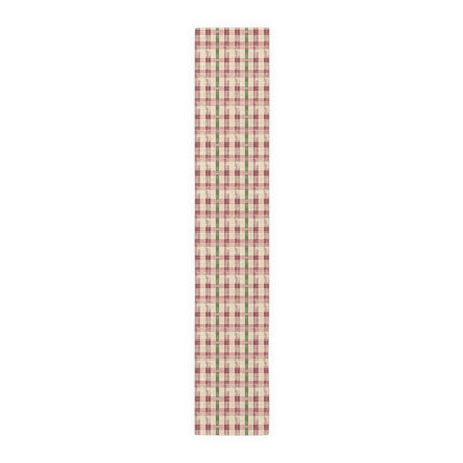 Spring Serenade Plaid Table Runner - Cotton Twill - Available in 2 sizes: 16" x 72" and 16" x 90".