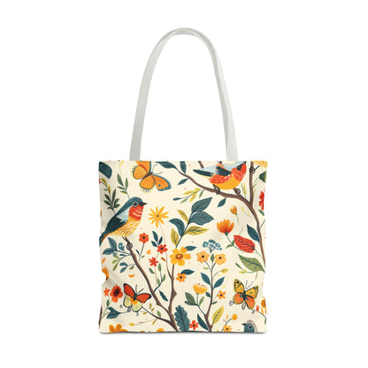 Tree Birds Tote Bag - Available in 3 sizes.