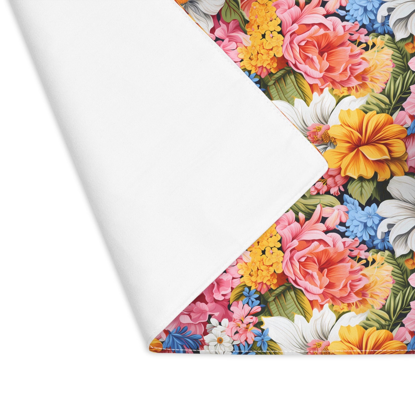 Chic Floral Placemat - 18" x 14".