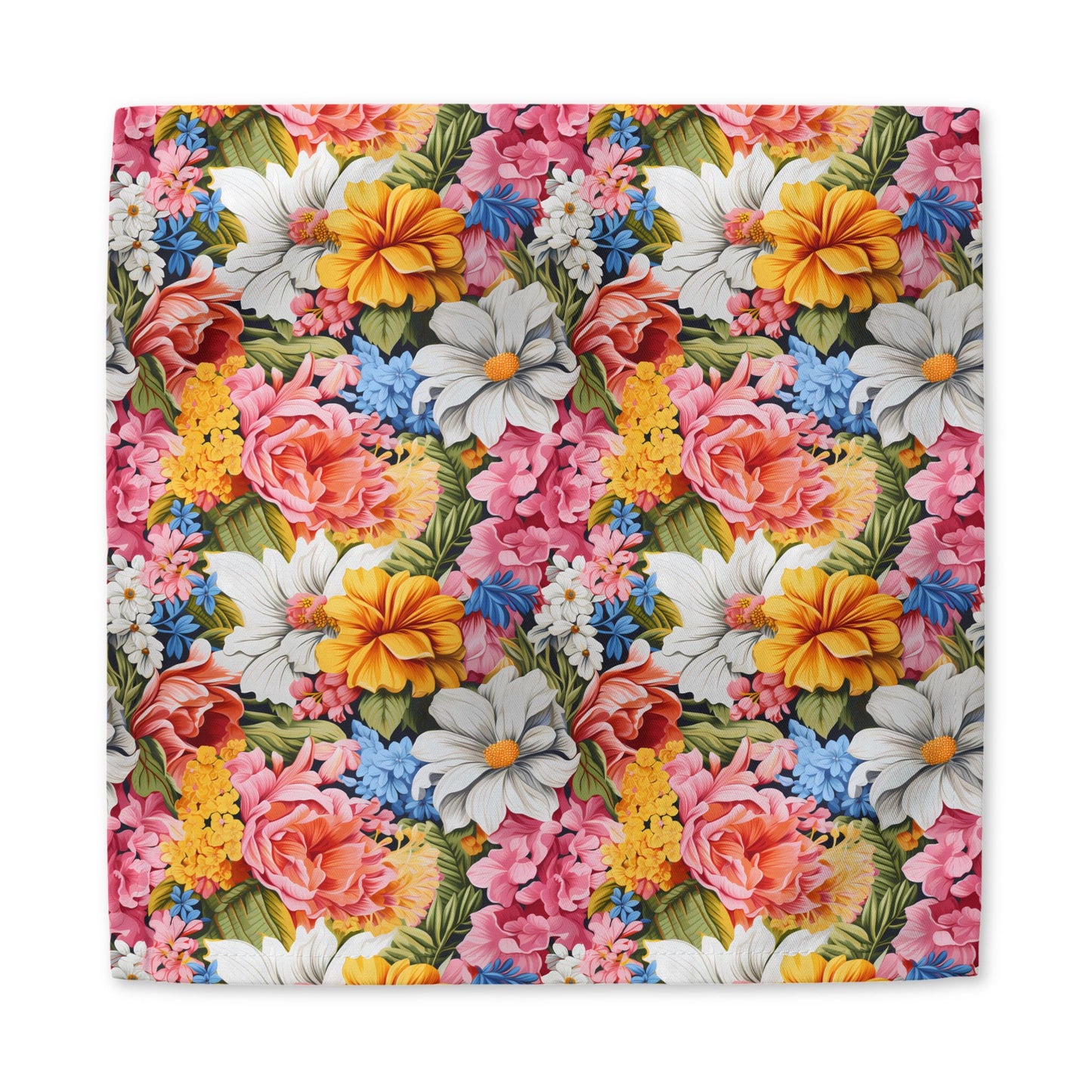 Chic Floral cotton twill napkin