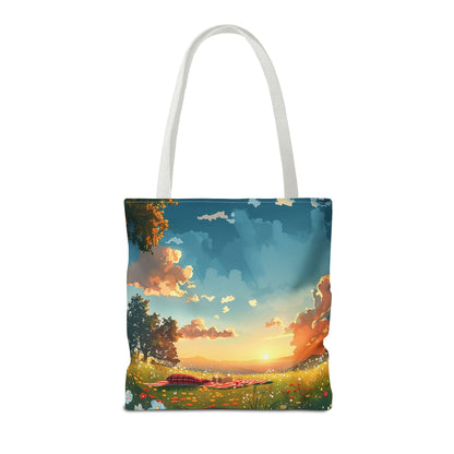 Meadow Picnic Tote Bag - Pack a Picnic, Pack Some Style - Your Meadow Awaits! Available in 3 sizes.