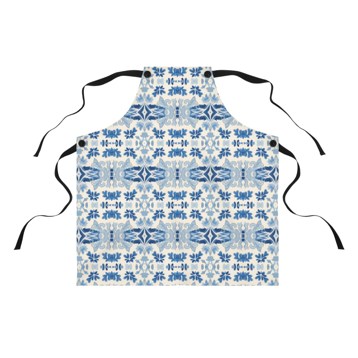 Blue Spanish Tile Adult Apron
