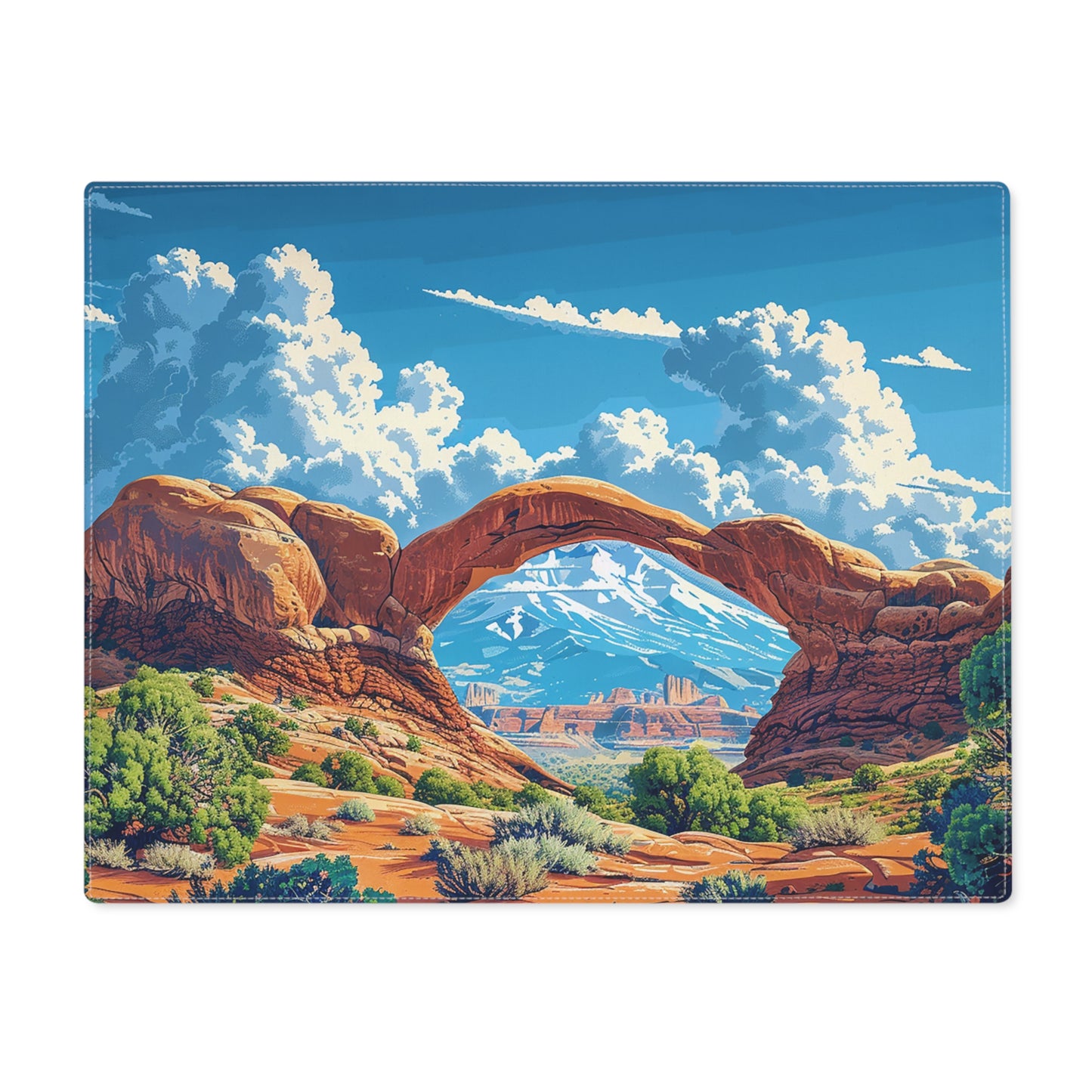 Arches Vista Placemat - 18" x 14".