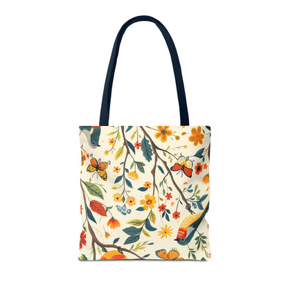 Tree Birds Tote Bag - Available in 3 sizes.