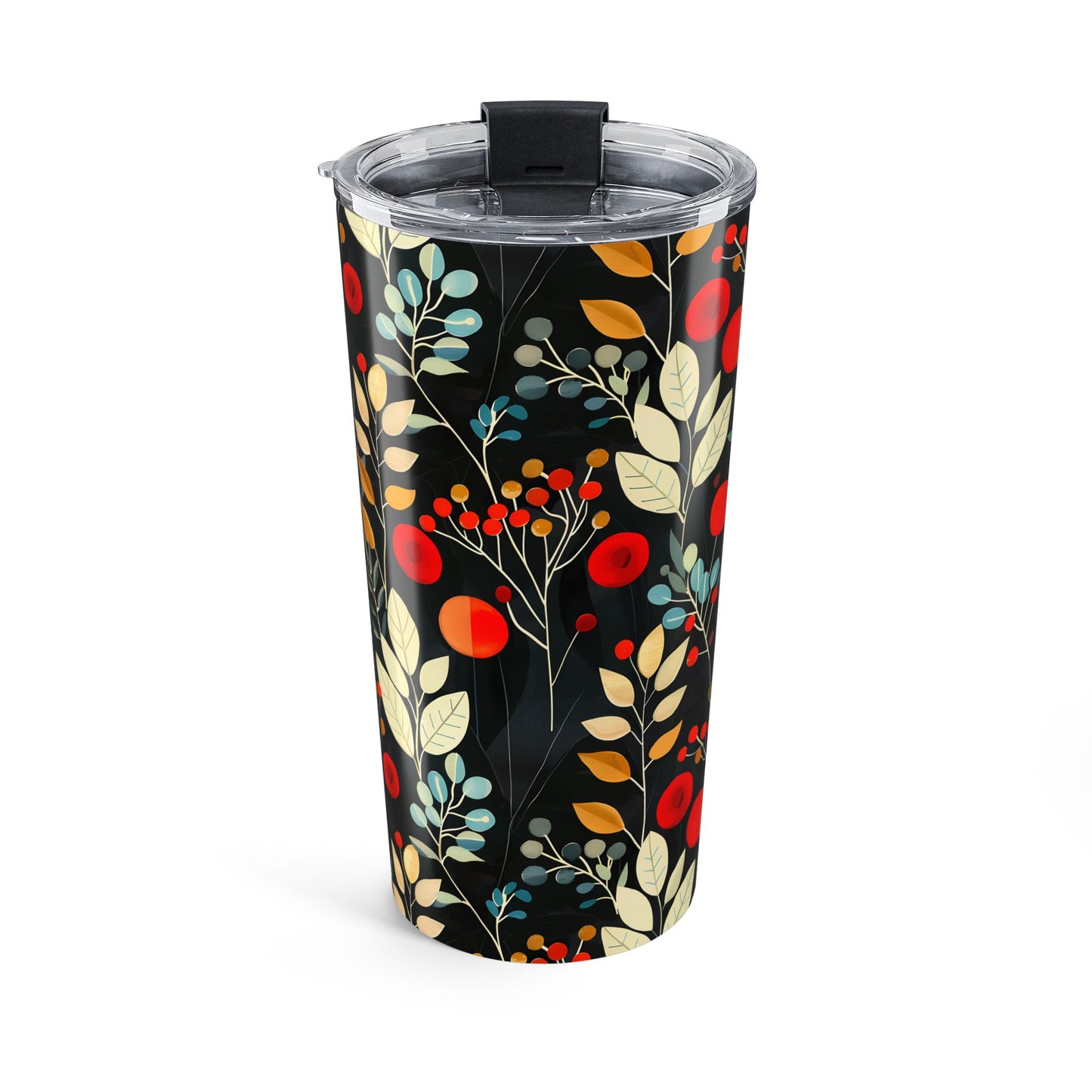 Retro Woodland Whispers Insulated Tumbler - 20 oz. Stainless Steel, Glossy Finish