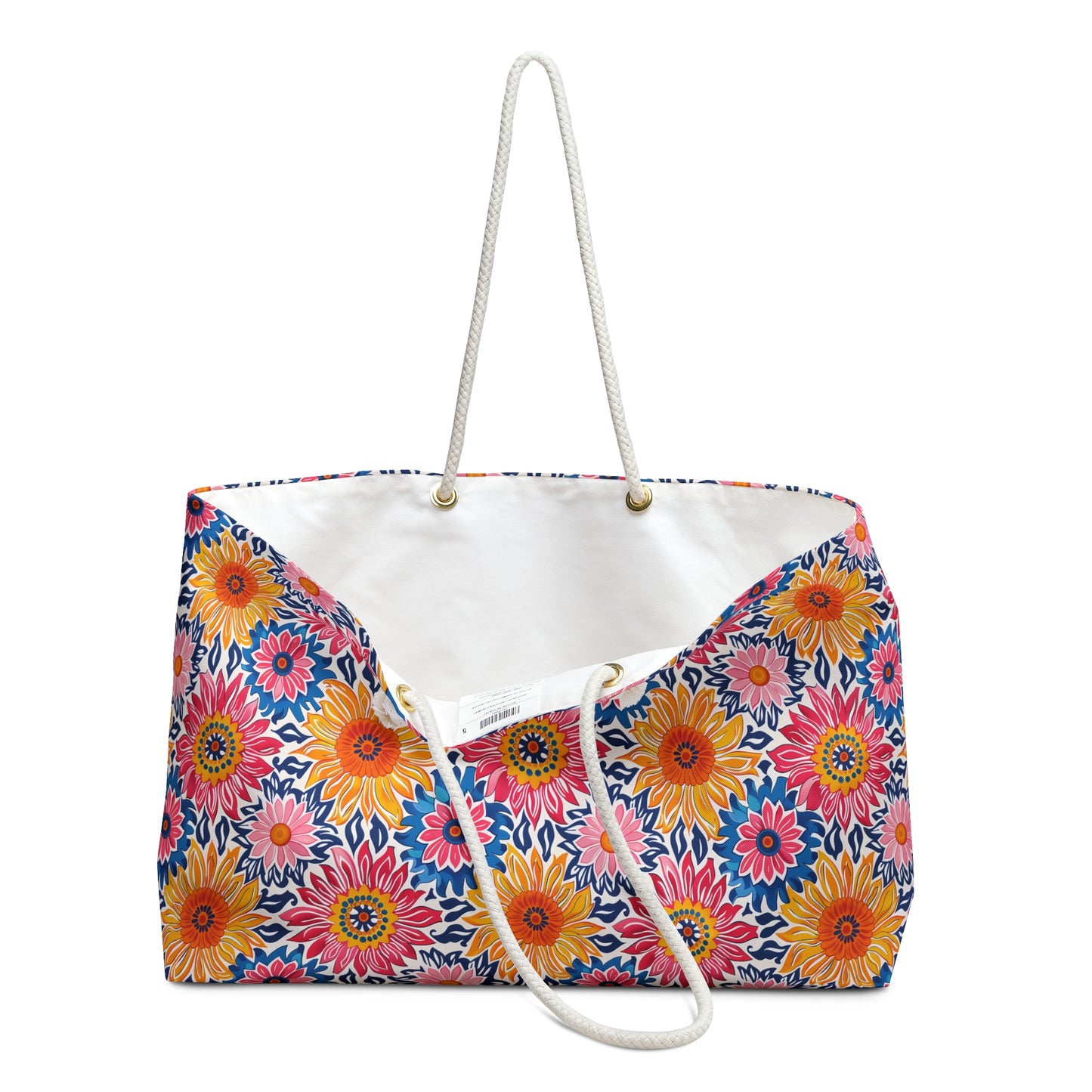 Sunsplash Petals Weekender Bag - Bloom in Color - Where Every Journey is a Burst of Sunshine!