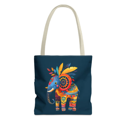 Ethnic Elephant Tote Bag - Carry the Spirit of the African Savanna with the Ethnic Elephant Tote! Available in 3 sizes.