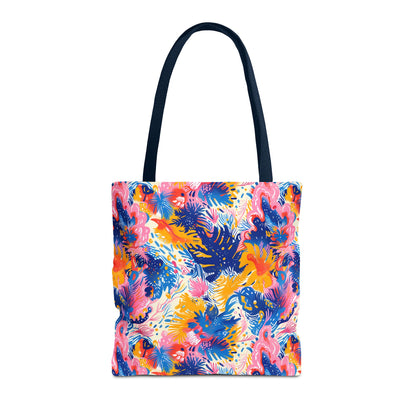 Splatter Blossom Tote Bag - Make a Splash with Every Step! Available in 3 sizes.