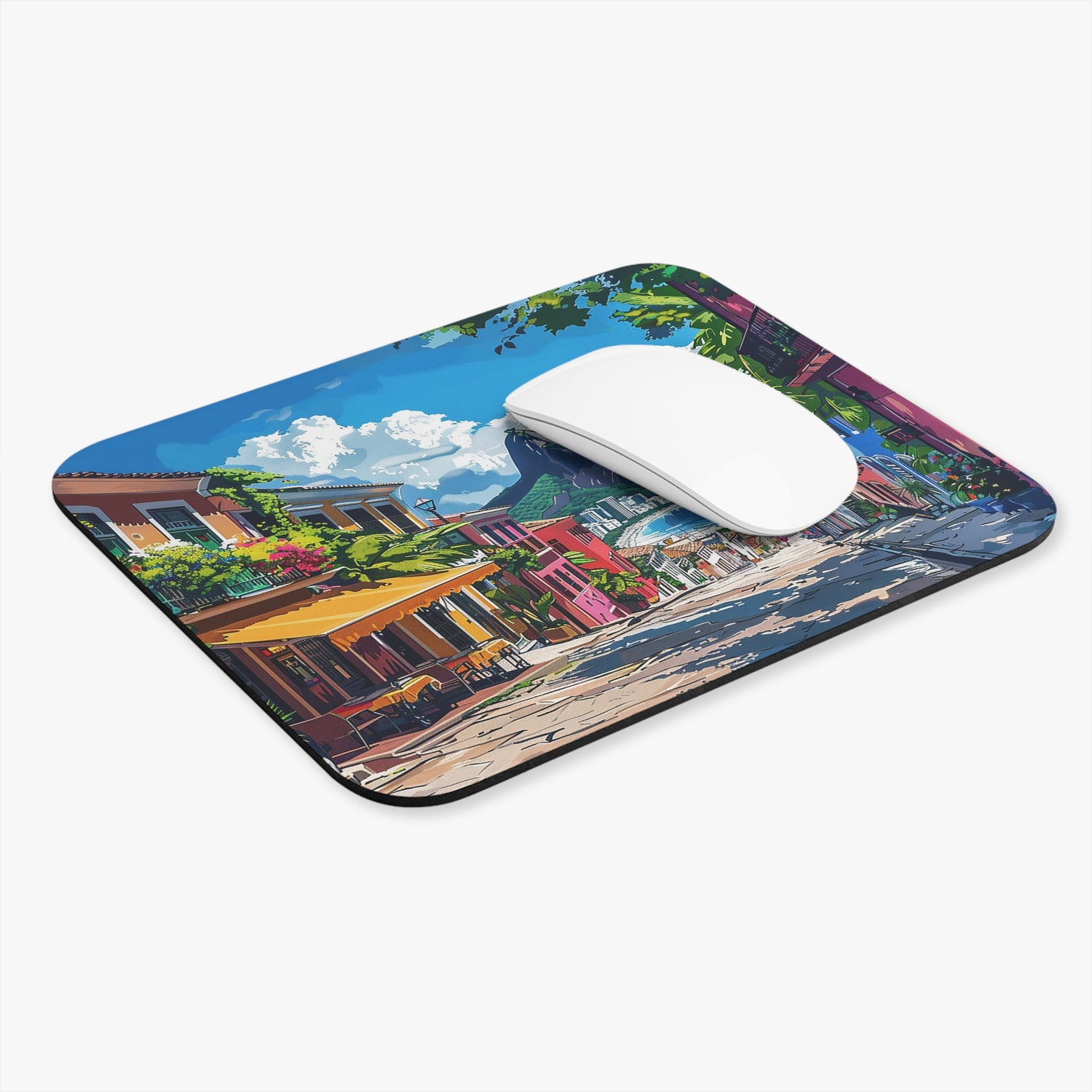 Rio de Janeiro Paradise Mouse Pad - Bring the Vibrant Spirit of Rio to Your Desk!
