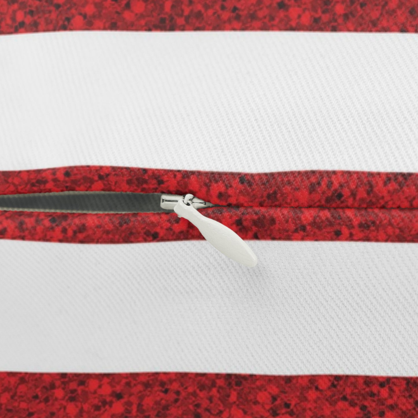 Sparkle Stripes Lumbar Pillow - Spun Polyester - Double-Sided Print - Concealed Zipper - 20" x 14"