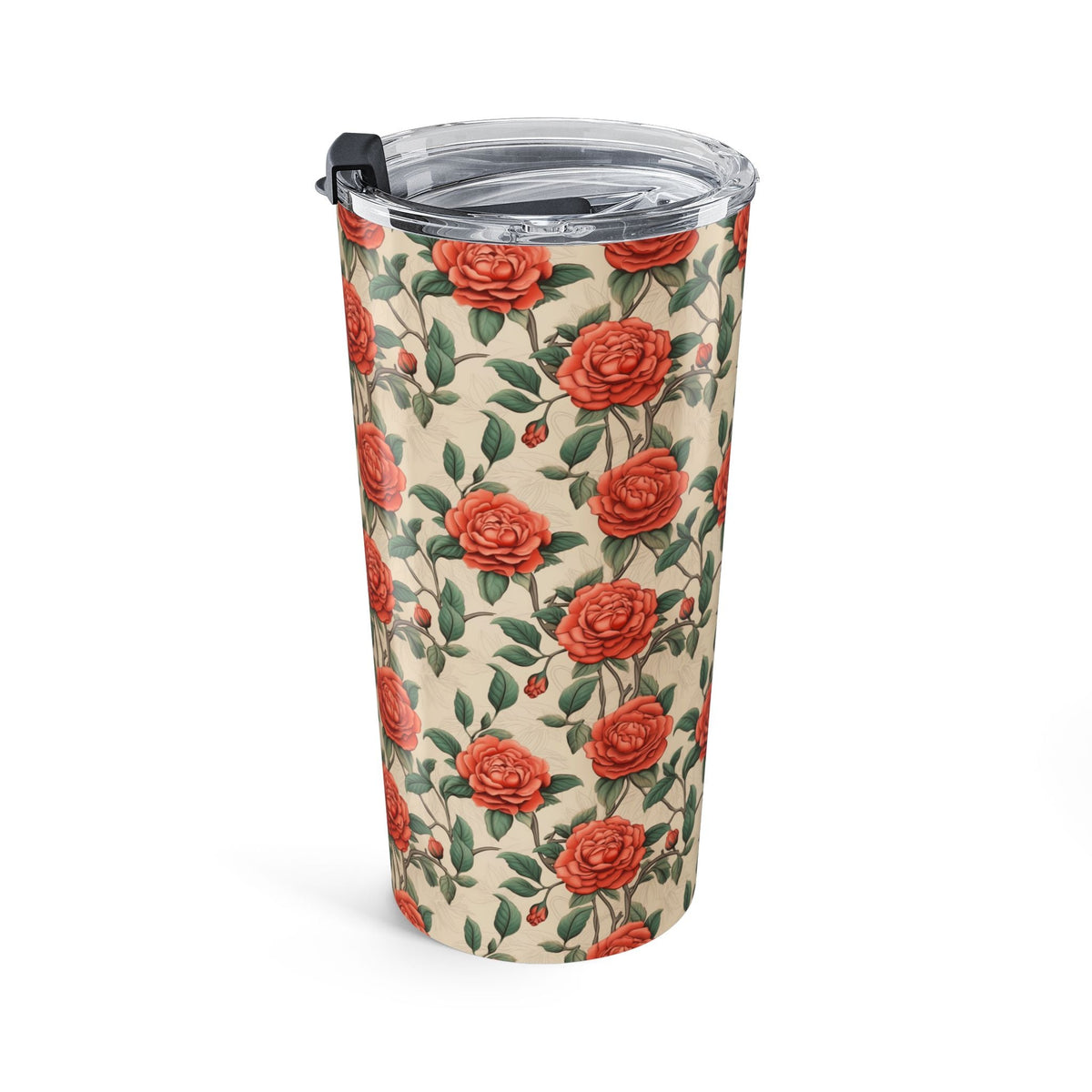 Romantic Rose insulated tumbler right view
