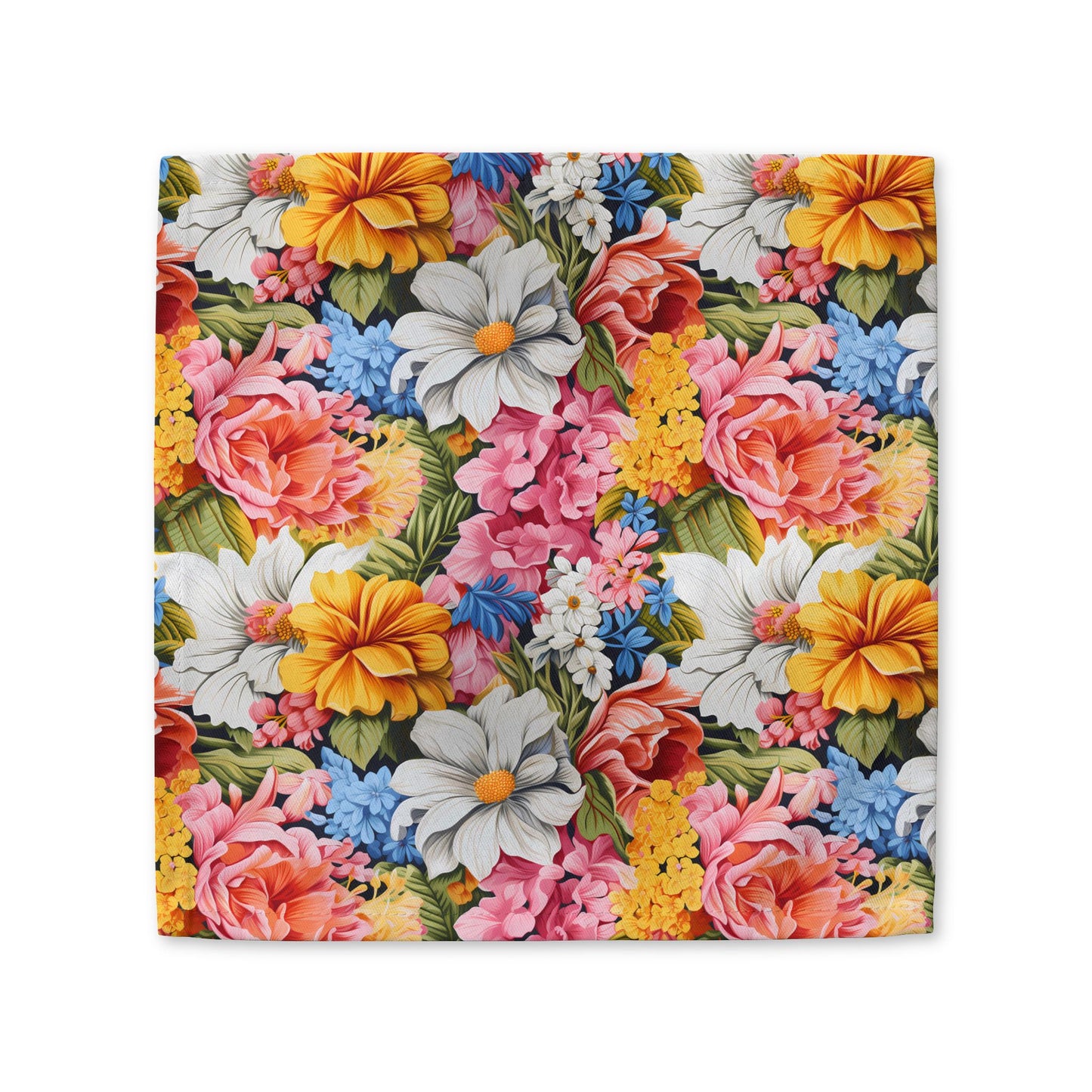 Chic Floral cotton twill napkin
