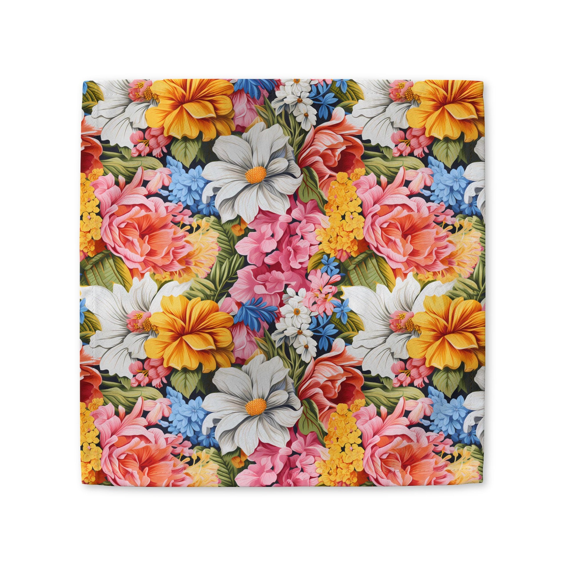 Chic Floral cotton twill napkin