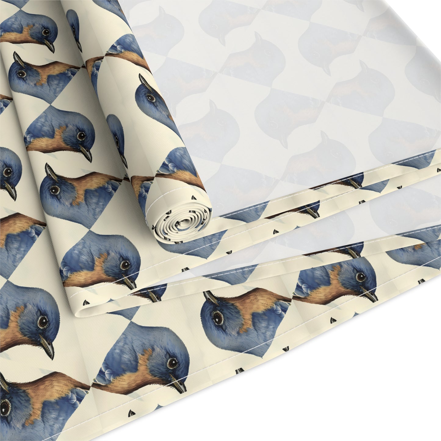 Bird Lover Table Runner - Cotton Twill - Available in 2 sizes: 16" x 72" and 16" x 90".