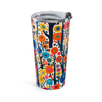 Poppy Forest insulated tumbler left view