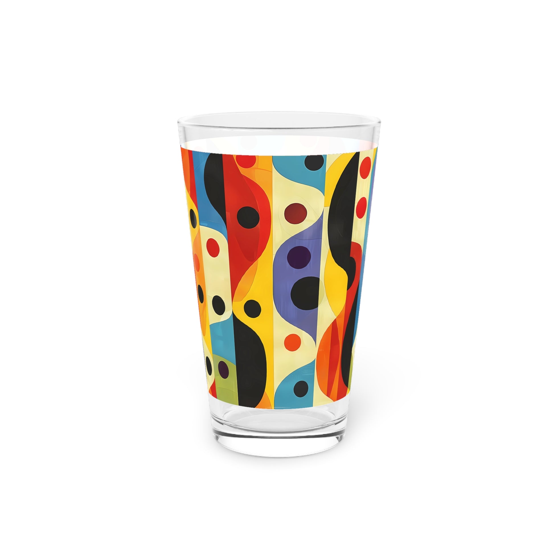 Linear Color Mesa Pint Glass - 16 oz - Enjoy the Colors of the Desert Mesa with Every Sip!