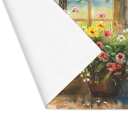 Morning Bloom Delight Placemat - 18" x 14".