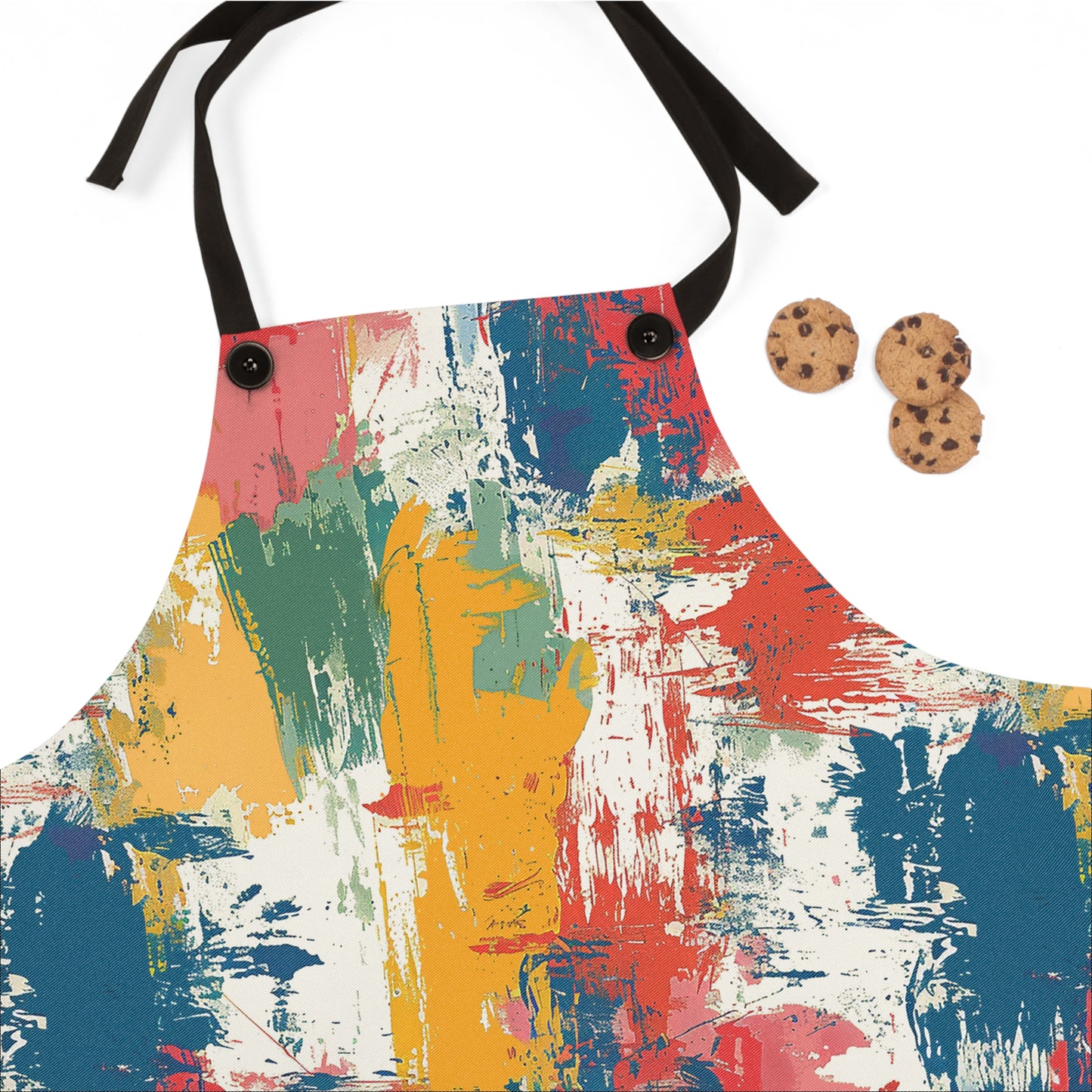 Paint Splash Palette Adult Apron