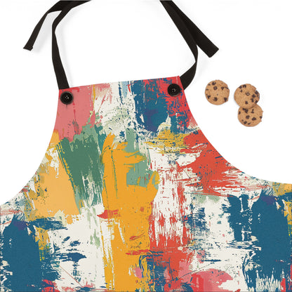 Paint Splash Palette Adult Apron