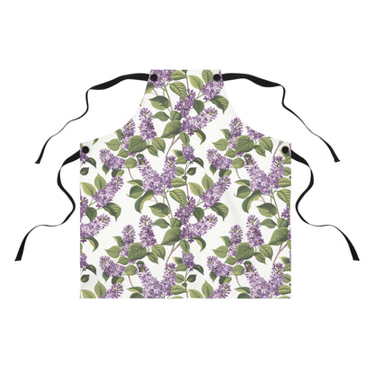 I Love Lilacs Adult Apron