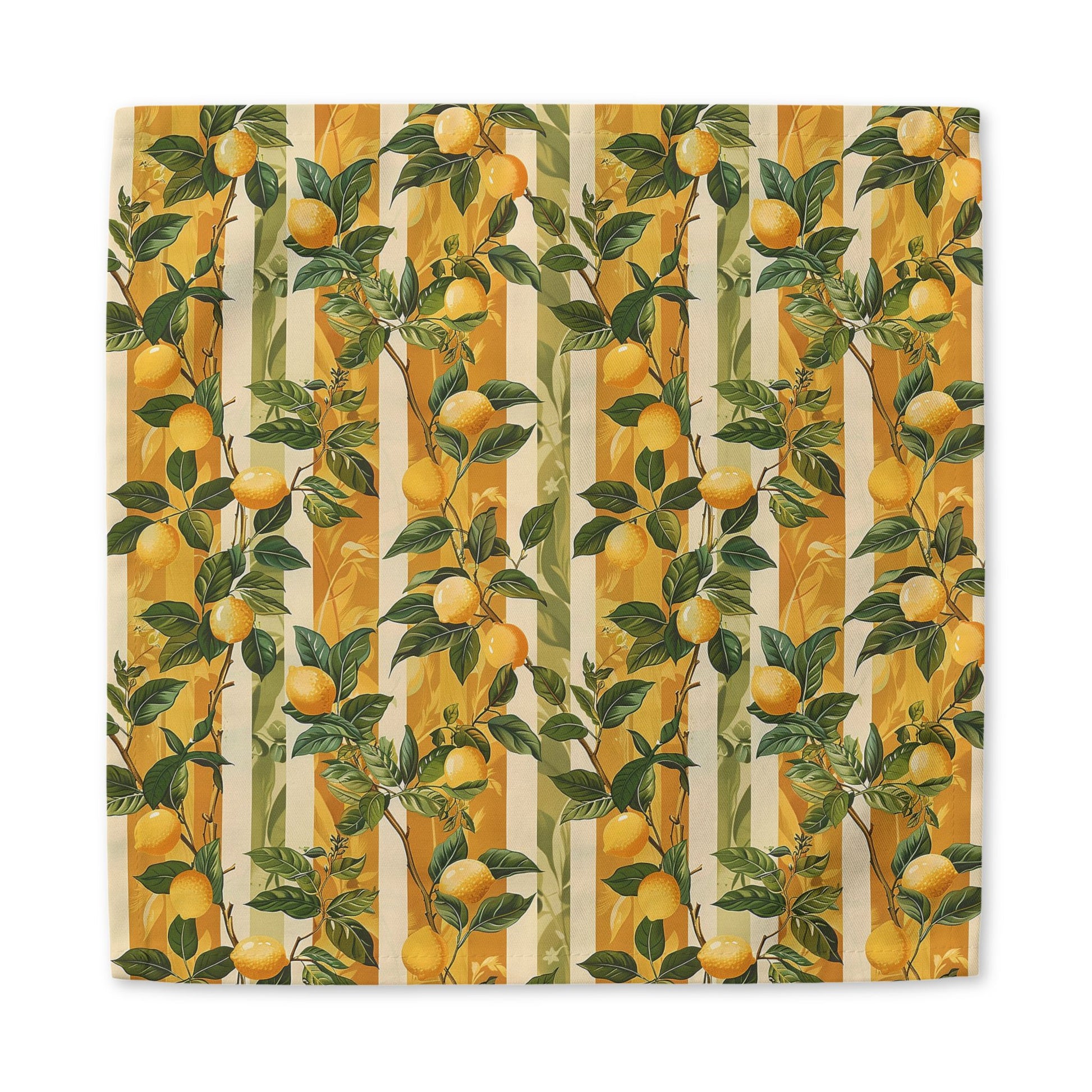 Lemon Grove Elegance cotton twill napkin