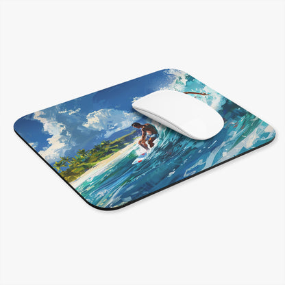 Wave Rider Mouse Pad - Ride the Waves of Creativity!