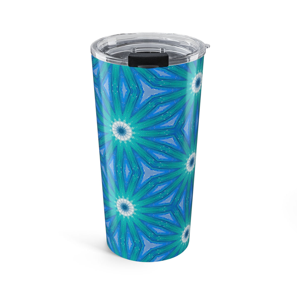 Sapphire Nebula Insulated Tumbler - 20 oz. Stainless Steel, Glossy Finish