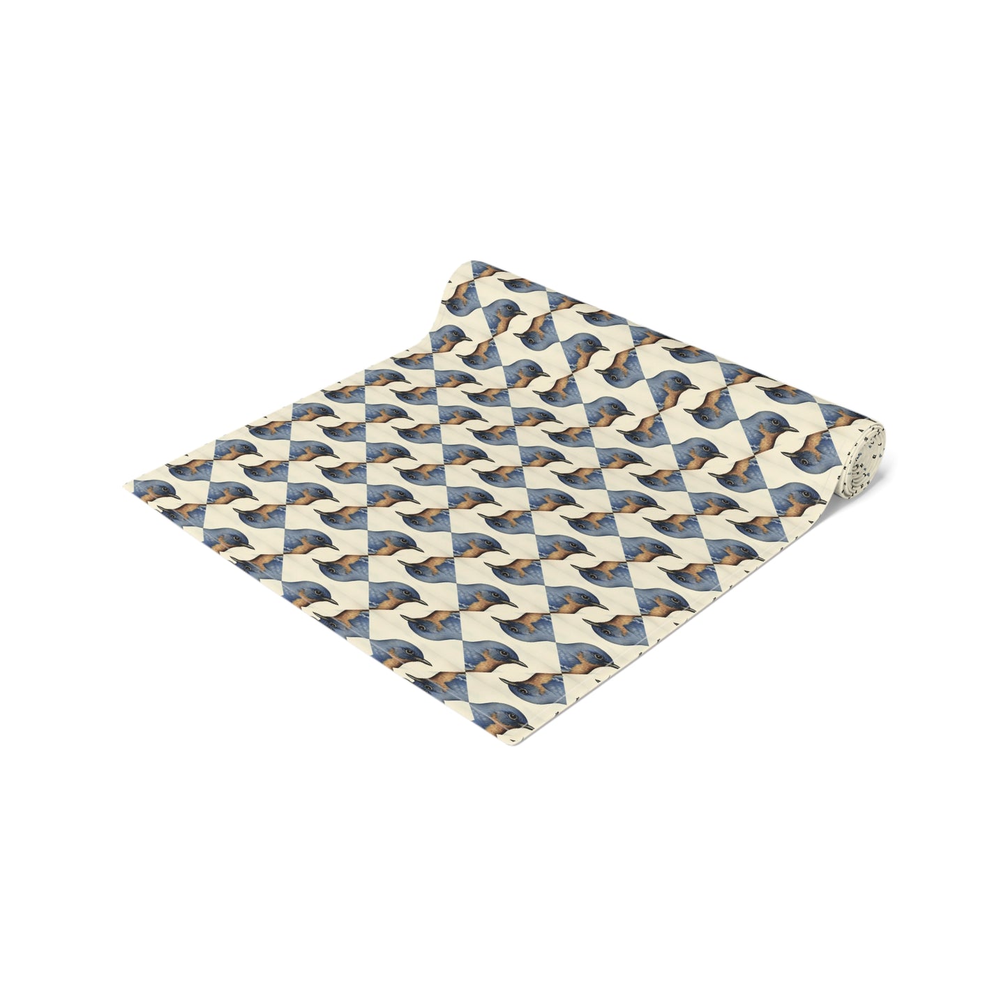 Bird Lover Table Runner - Cotton Twill - Available in 2 sizes: 16" x 72" and 16" x 90".