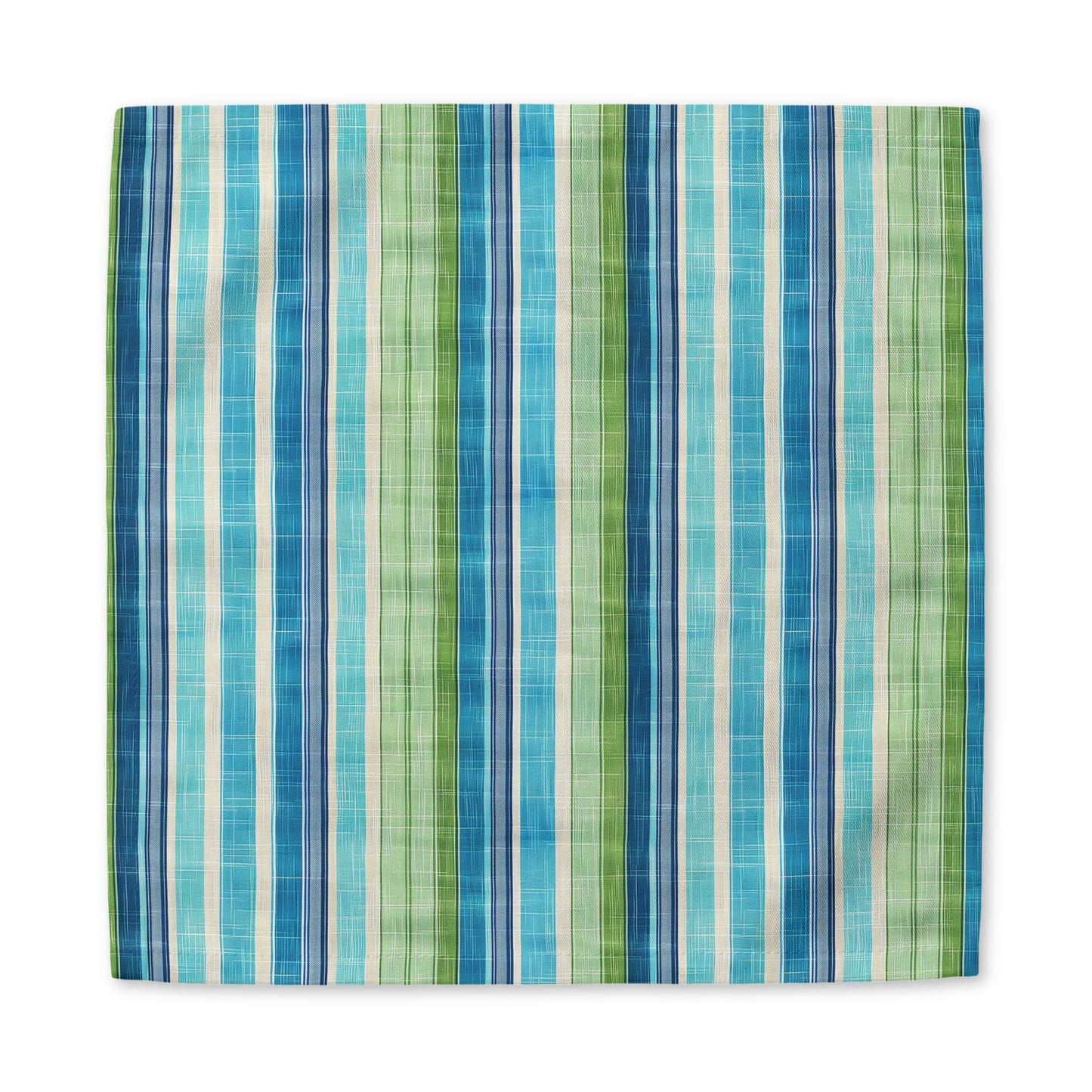Ocean Whisper Stripes cotton twill napkin