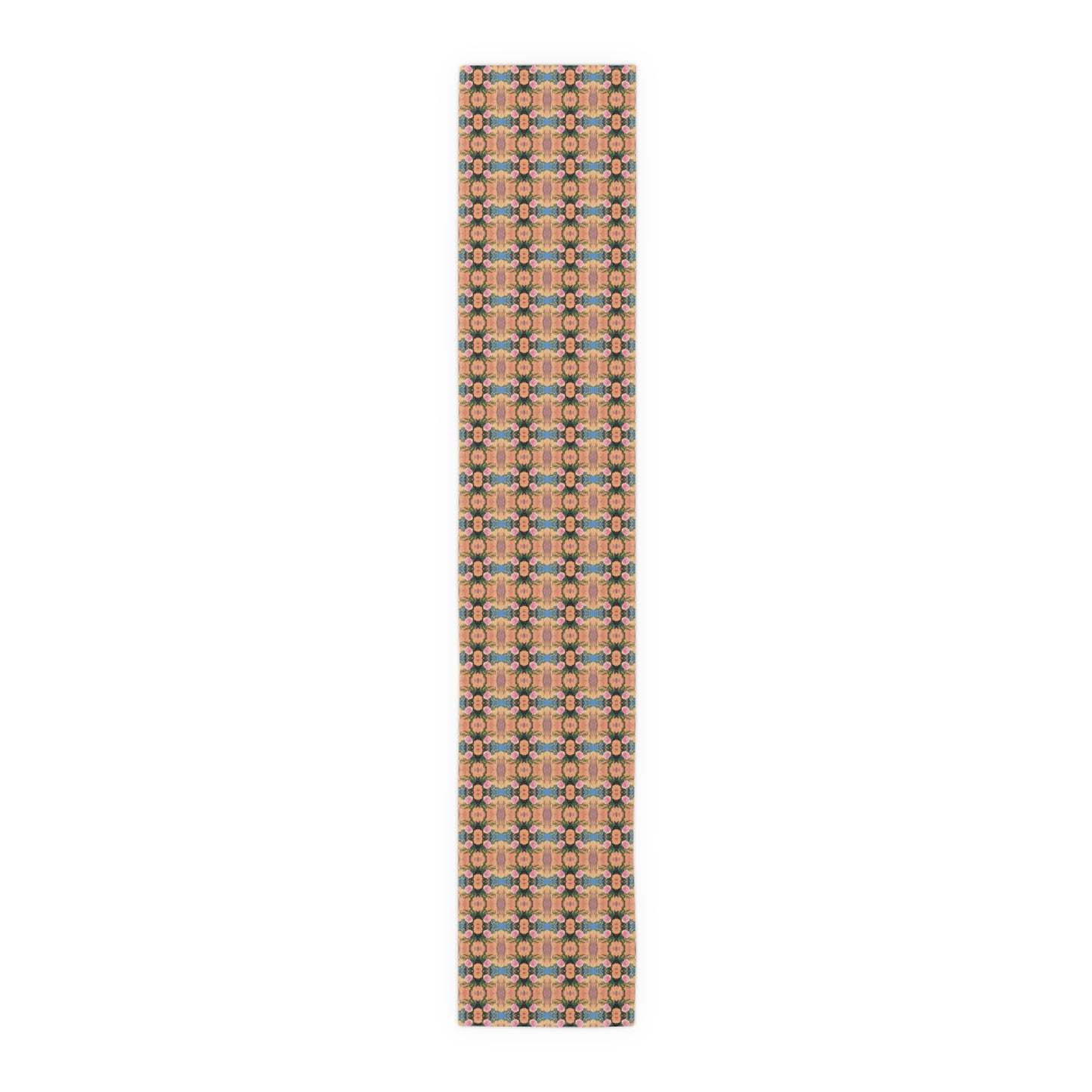 Floral Fiesta Table Runner - Cotton Twill - Available in 2 sizes: 16" x 72" and 16" x 90".