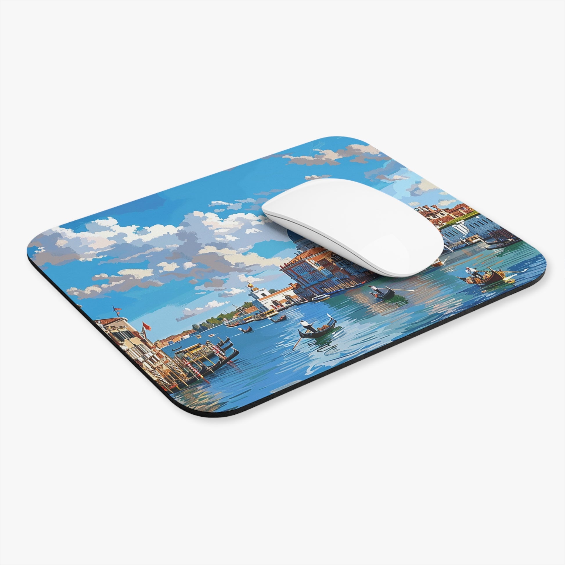 Venetian Grand Canal Mouse Pad - Glide Through Your Workday with Venetian Elegance!