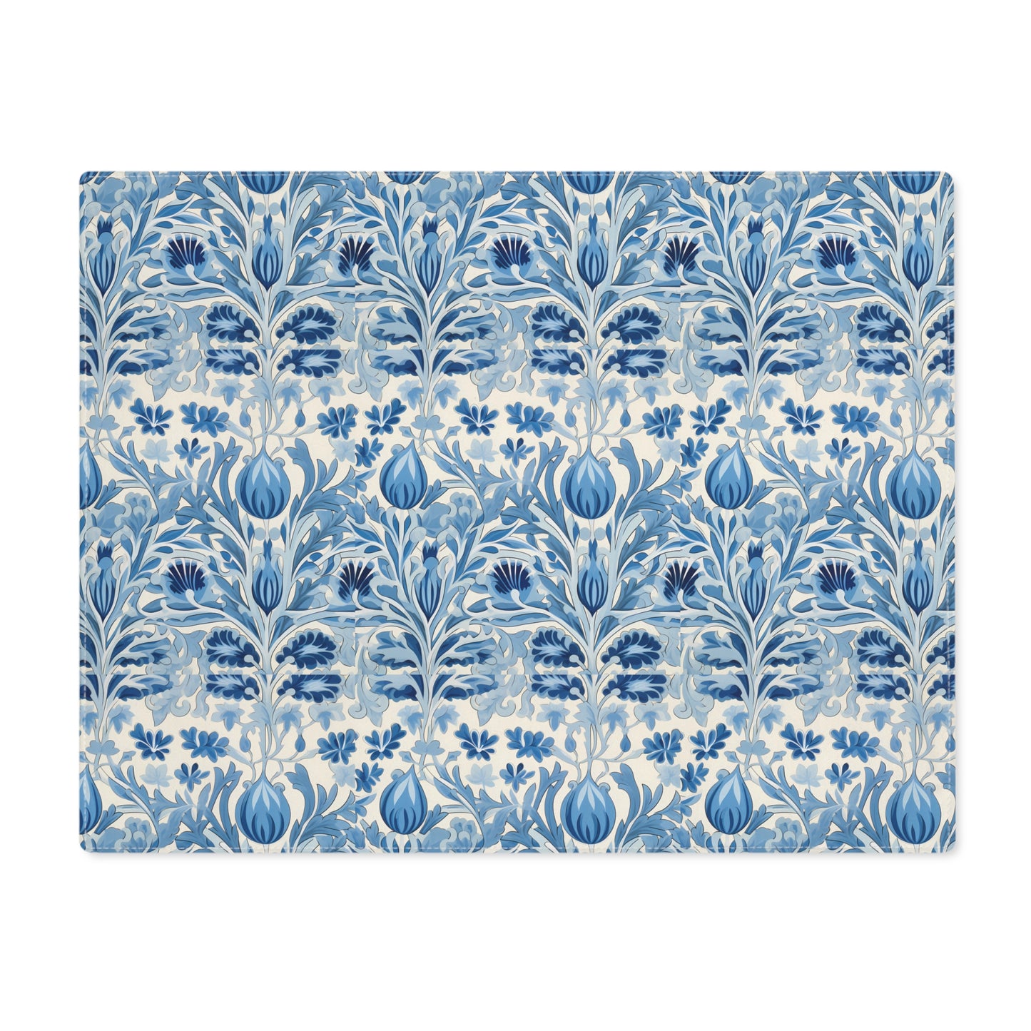 Dutch Blue Tulip Placemat - 18" x 14".