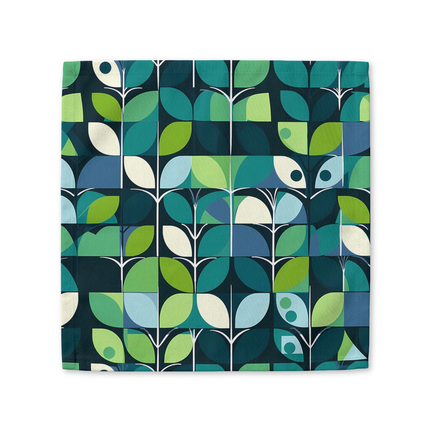 1960s Groovy Mod cotton twill napkin