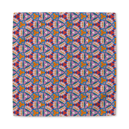Prismatic Petal Paradise cotton twill napkin