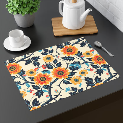Golden Vine Tapestry Placemat - 18" x 14".