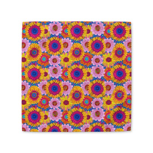 Sunny Garden Soiree cotton twill napkin