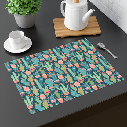 Cactus Cacophany Placemat - 18" x 14".