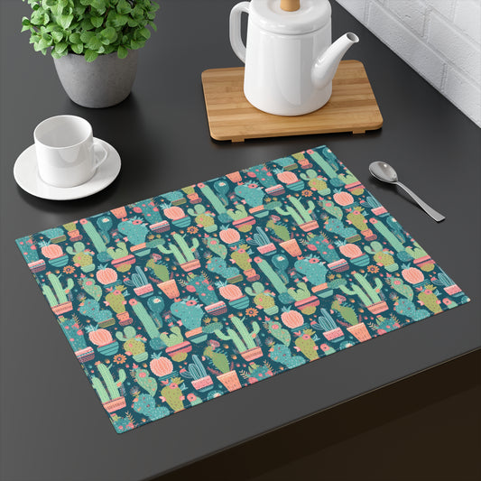 Cactus Cacophony Placemat - 18" x 14".