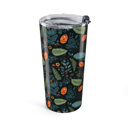 Mysterious Ferns Insulated Tumbler - 20 oz. Stainless Steel, Glossy Finish