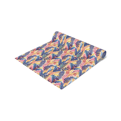 Fern-Tastic Whimsy Table Runner - Cotton Twill - Available in 2 sizes: 16" x 72" and 16" x 90".