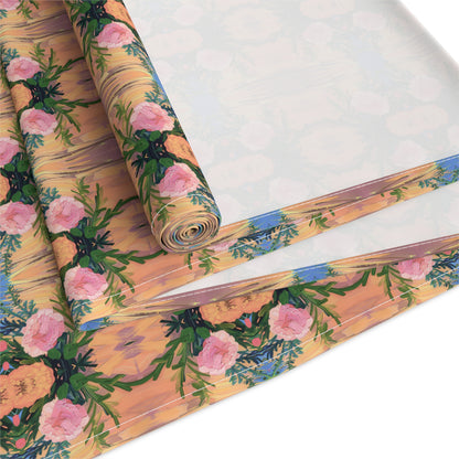 Floral Fiesta Table Runner - Cotton Twill - Available in 2 sizes: 16" x 72" and 16" x 90".